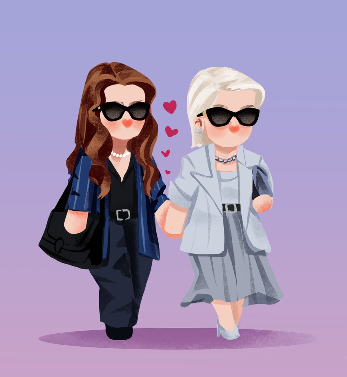 Hurry up, Andrea! #mirandy