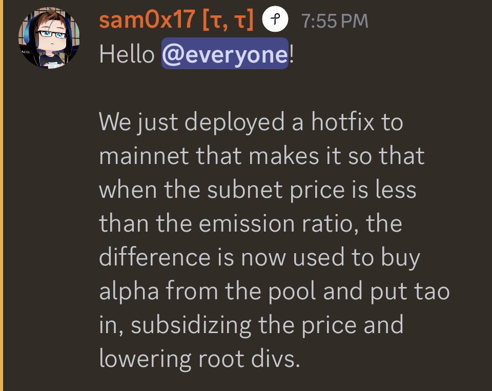 Interesting update.
$TAO