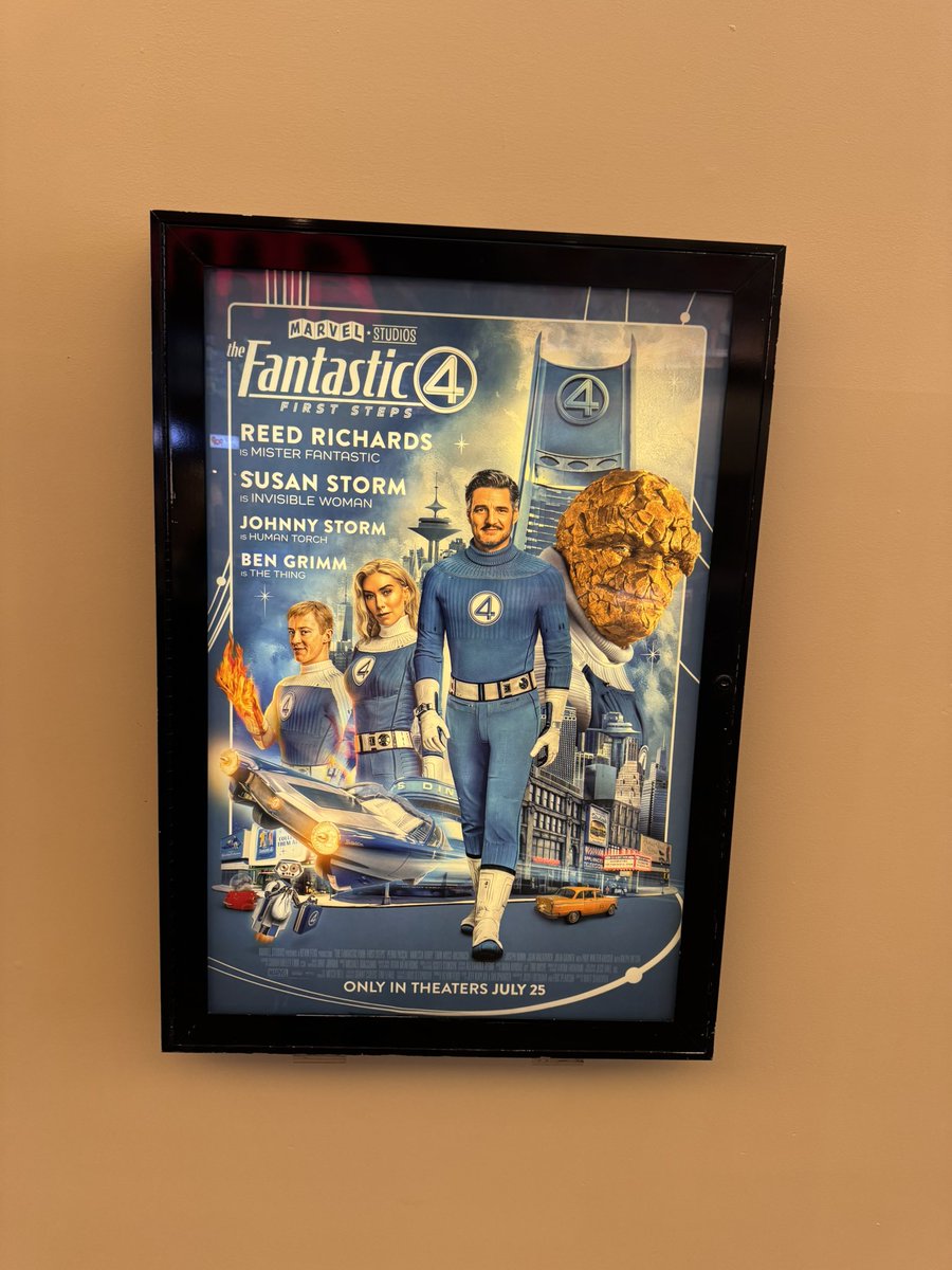 #FantasticFour was awesome. Shoutout to the Dolby theater.