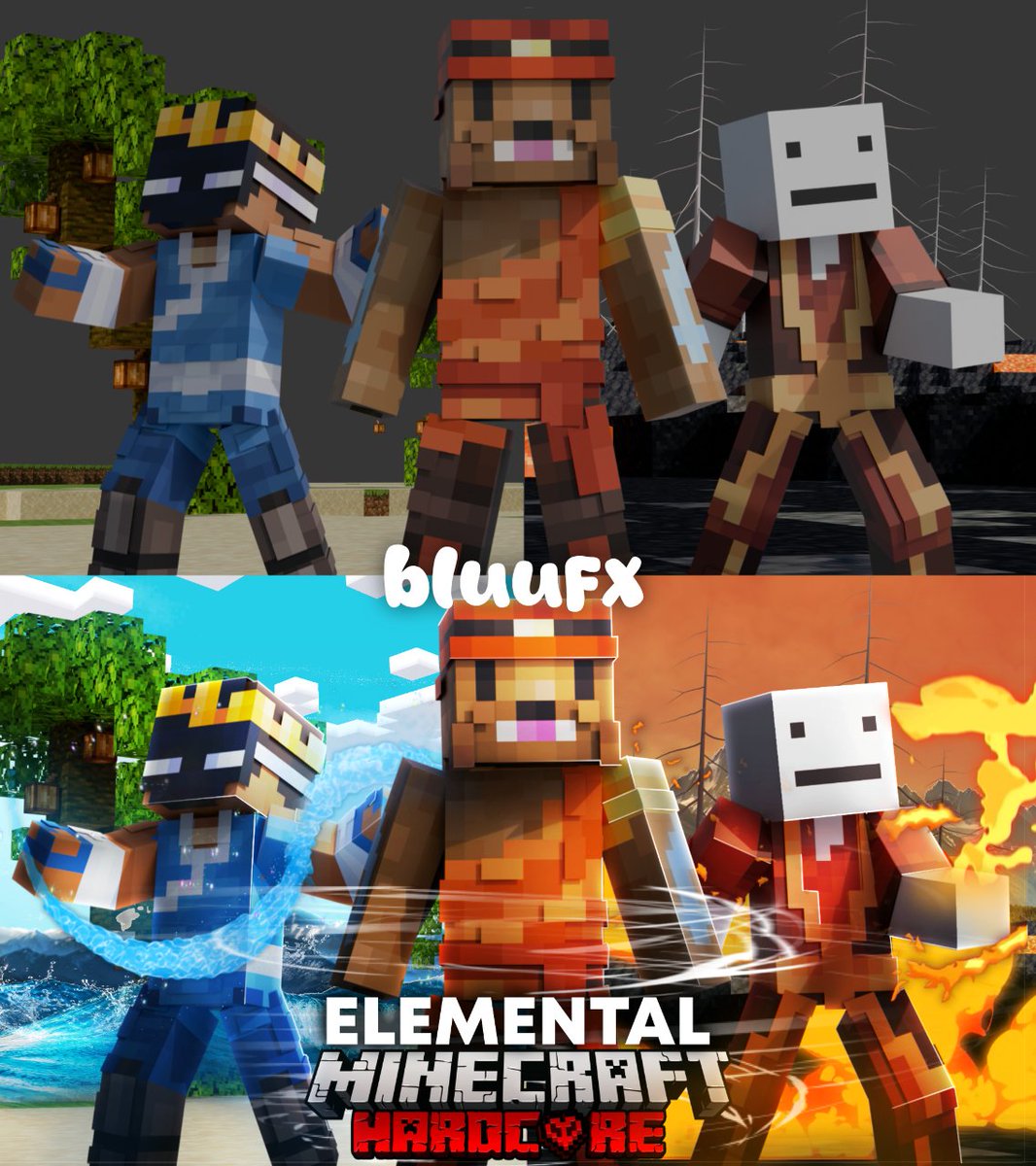 Thumbnail for <a href="/WoocieX3/">Woocie</a> - Before/After🔄

DM for inquiries!
🎨Portfolio → bluu.ju.mp
#thumbnail #Minecraft