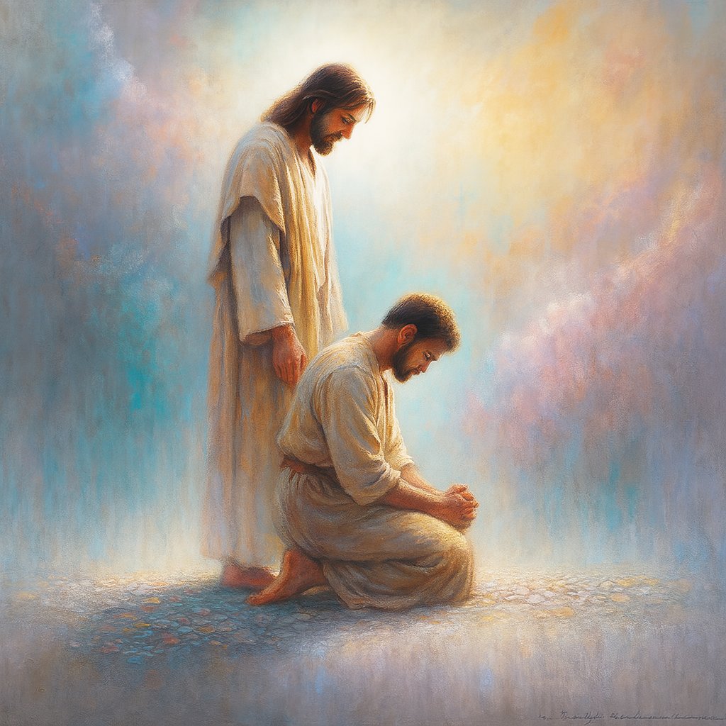 Though we pray to Heavenly Father, we come unto Him through Jesus Christ.

We come to know the Savior by studying His life, following His example, relying on His grace, and feeling His love as we serve others.

A relationship with Him is built in our discipleship.