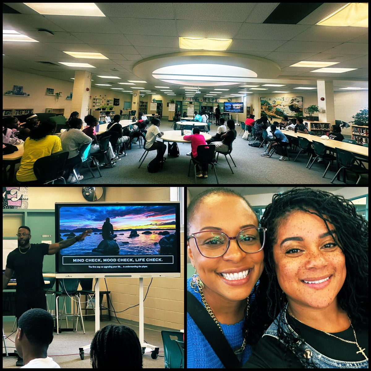 Ms_P_Hall's tweet photo. Day 2 of the @OttCatholicSB Summer Program was a hit! Coach Kevin did a lovely wellness workshop followed by a blessed visit from @mindfulnessmeg who dug deeper into conversation around owning your feelings followed by a scavenger. #ocsbBeCommunity @StPiusXOCSB #BlackJoy https://t.co/6PWcIzojYG