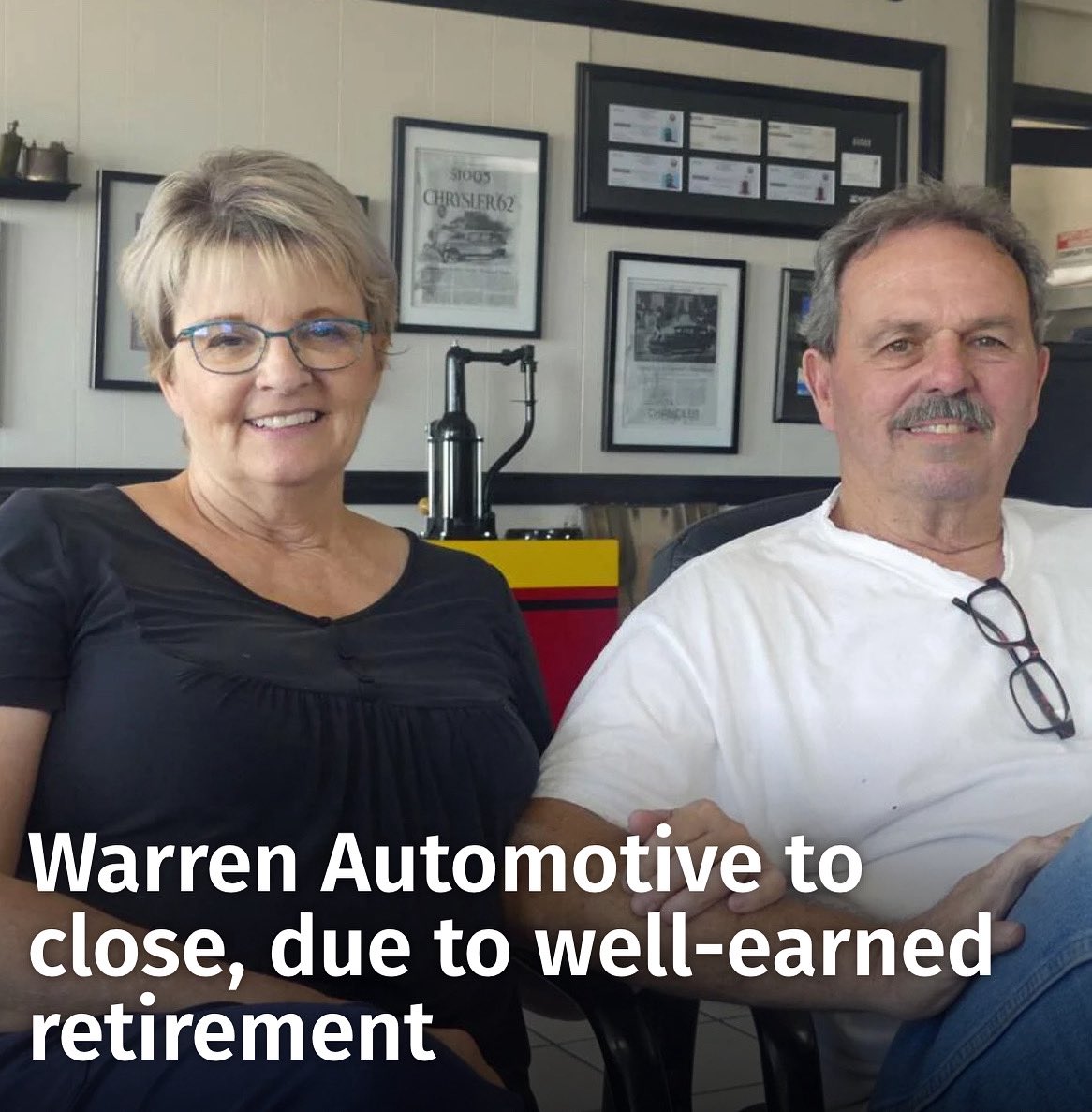 Warren Automotive to close, due to well-earned retirement
#TheDailyIndependent #Ridgecrest #LocalNews #news #California #KernCounty

ridgecrestca.com/news/warren-au…