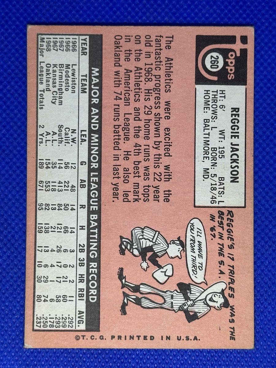 Come join the stack sale! “Vintage house cleaning!”

$200

1969 Topps Reggie Jackson RC * EX *

Plz see pinned tweet for rules and info.  Thx for looking! 😃