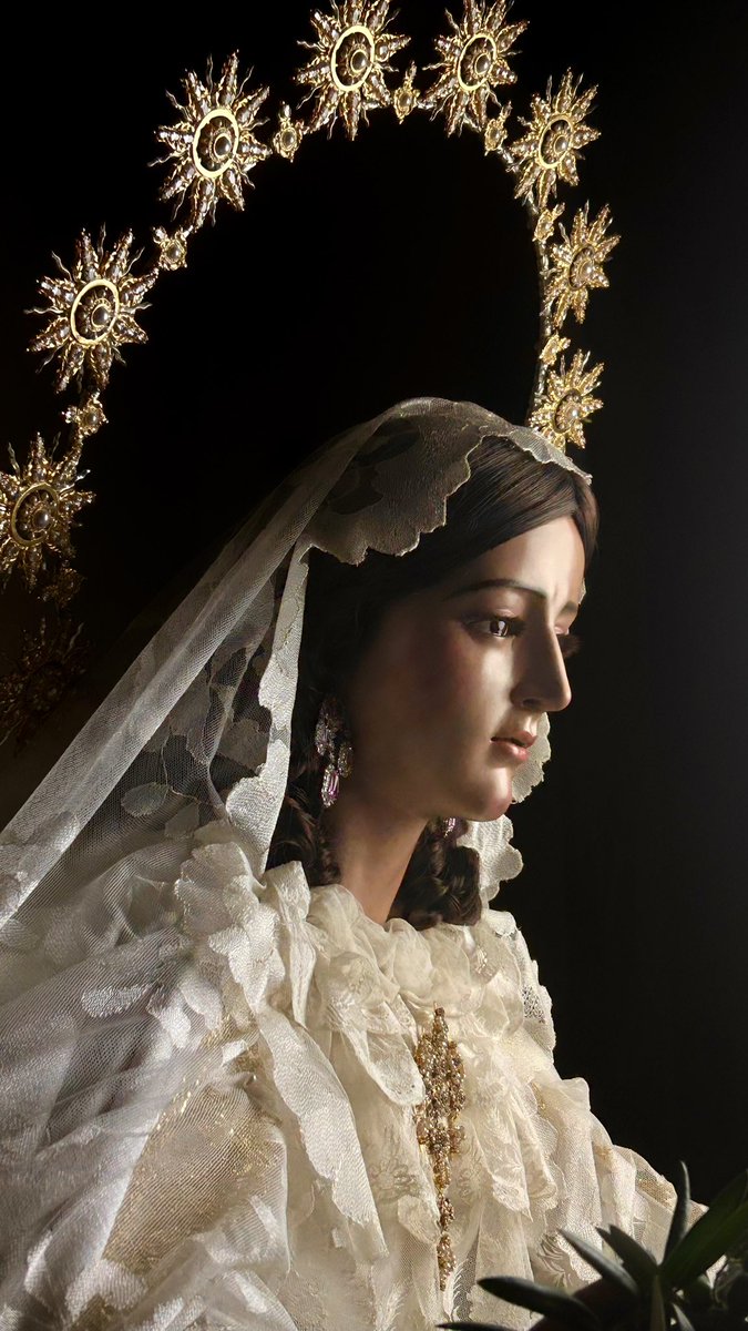 Sueño con ese día, que entre palmas y olivos bajes del cielo a Vélez, y que en tu sienes te coronen de estrellas, como reina bendita de amores