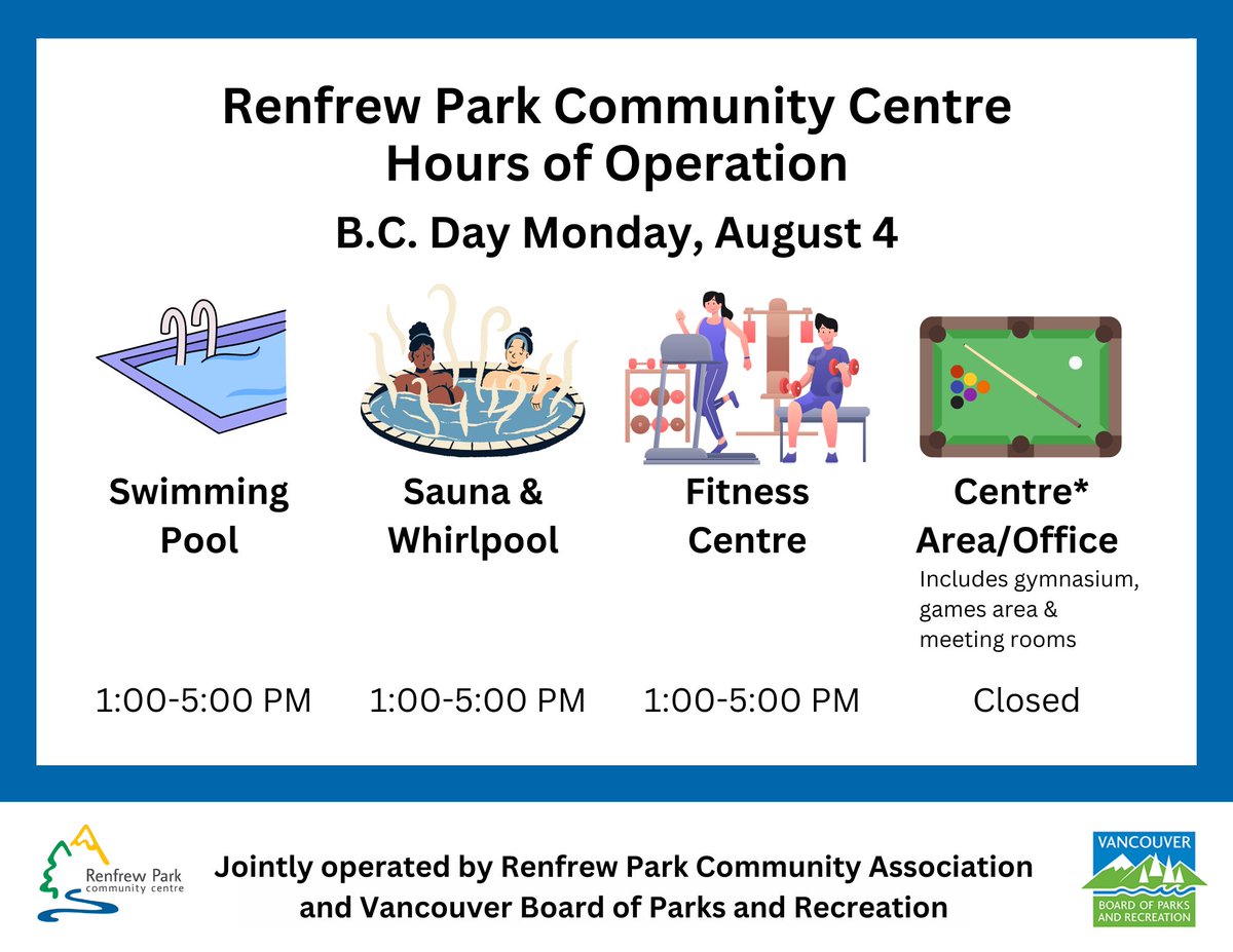 🌞 BC Day Hours Alert!
We’re adjusting our hours for the holiday.
📅 BC Day: 1-5 PM (Centre office is CLOSED)
💬 Regular hours resume Tue, Aug 5.
Plan ahead &amp; enjoy your long weekend!
#BCDay #HolidayHours #LongWeekend