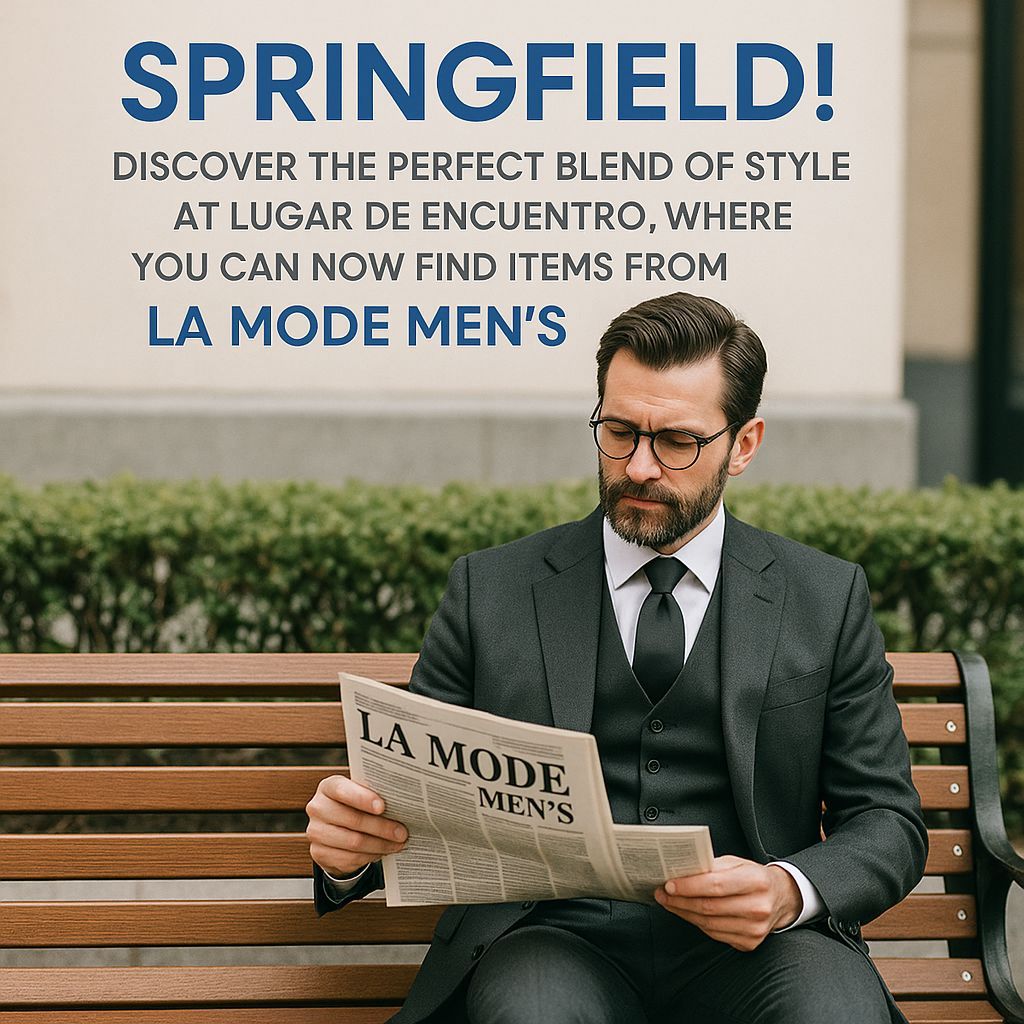 men_mode's tweet image. 📢 Springfield! Discover the perfect blend of style at Lugar De Encuentro, where you can now find items from La Mode Men&apos;s (1628 Main St). #StyleGuide #LocalShopping
facebook.com/share/12MMNNWk…