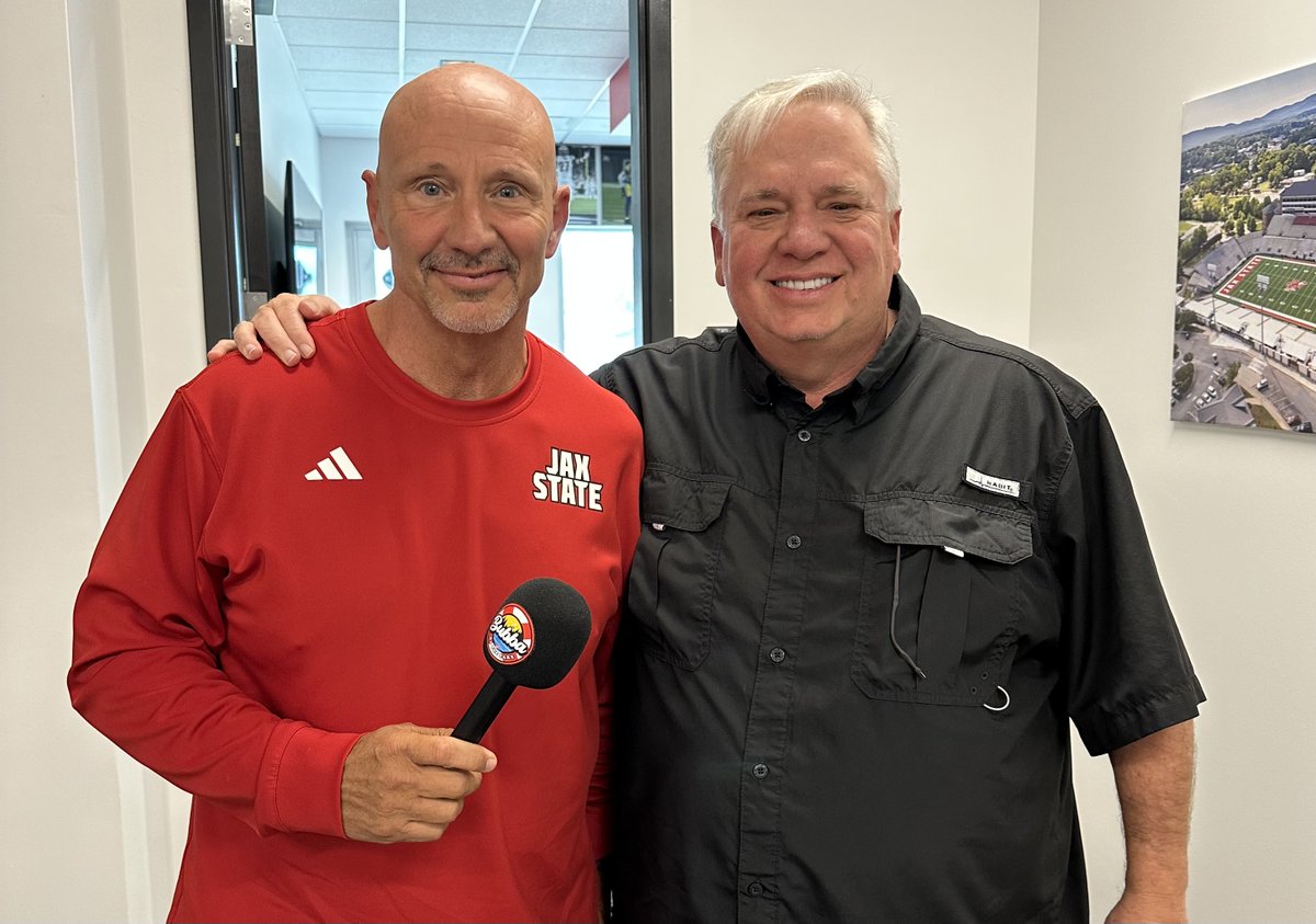 Our next Podcast will feature Jax State Head Football Coach Charles Kelly.   He has 2 National Championship Rings sitting on his desk, and a lot of stories to go with them!    BubbaOnTheLake.com