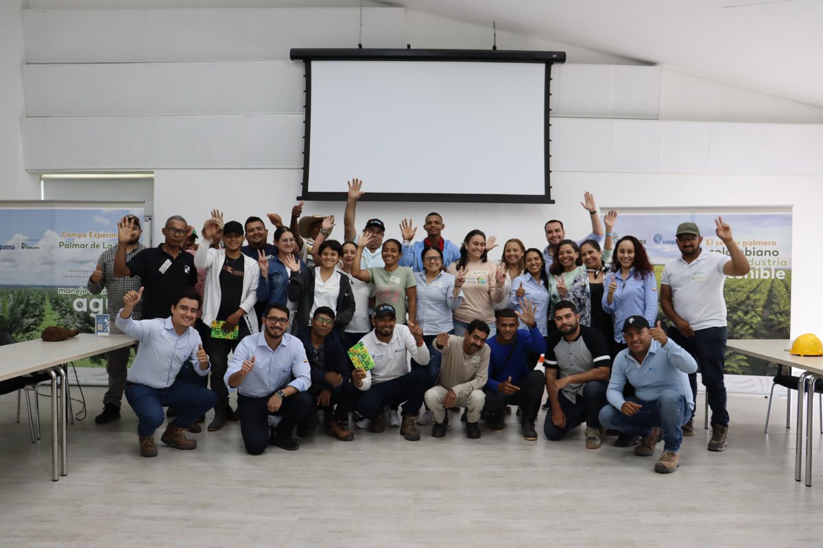 Fedepalma y <a href="/CenipalmaOrg/">Cenipalma</a> recibieron en el Campo Experimental Palmar de la Sierra a productores de los sectores palmero, bananero y cafetero, en el marco del décimo aniversario de la Plataforma de la Custodia del Agua <a href="/CxSierraCienaga/">Plataforma de Custodia del Agua (PCA)</a>, iniciativa liderada por <a href="/WWFColombia/">WWF Colombia</a>.

En