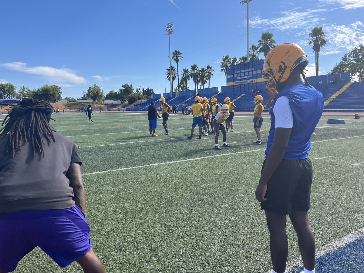 Joe Davidson (@sacbee_joed) on Twitter photo Checked out the storied <a href="/grant_union/">GHSpacersFootball</a> Pacers of 1400 Grand Avenue in the heart of Del Paso Heights, a powerhouse in <a href="/cifsjs/">CIF Sac-Joaquin Section</a> since the 1980s.
3-time defending section and a defending state champ, Grant is big in the trenches, fast & fierce.
Open at home vs Folsom on 8/23, on ESPN Checked out the storied <a href="/grant_union/">GHSpacersFootball</a> Pacers of 1400 Grand Avenue in the heart of Del Paso Heights, a powerhouse in <a href="/cifsjs/">CIF Sac-Joaquin Section</a> since the 1980s.
3-time defending section and a defending state champ, Grant is big in the trenches, fast & fierce.
Open at home vs Folsom on 8/23, on ESPN