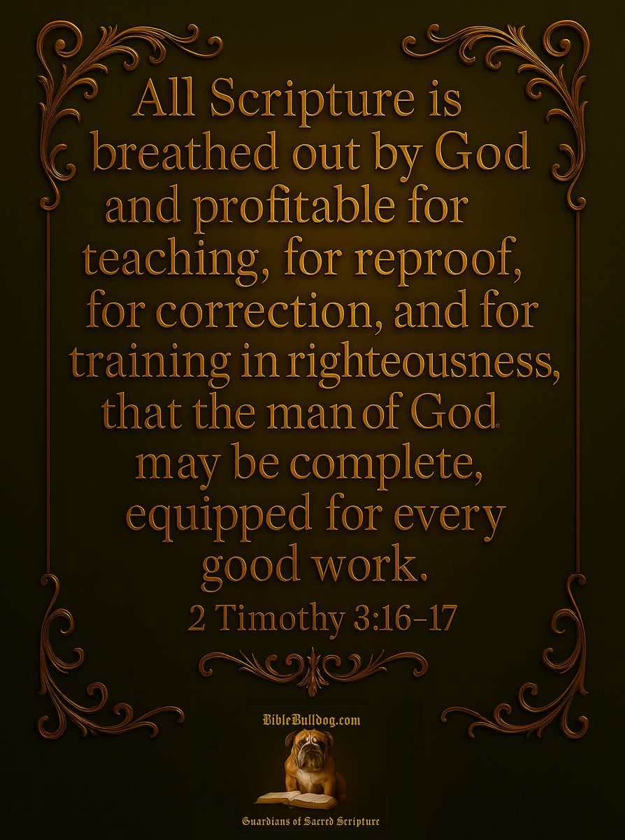 BulldogBearded's tweet photo. All Scripture is breathed out by God and profitable for teaching, for reproof, for correction, and for training in righteousness, that the man of God may be complete, equipped for every good work.

2 Timothy 3:16-17

#antique #Bible #Scripture #rebinds https://t.co/dkXxRmxPhV