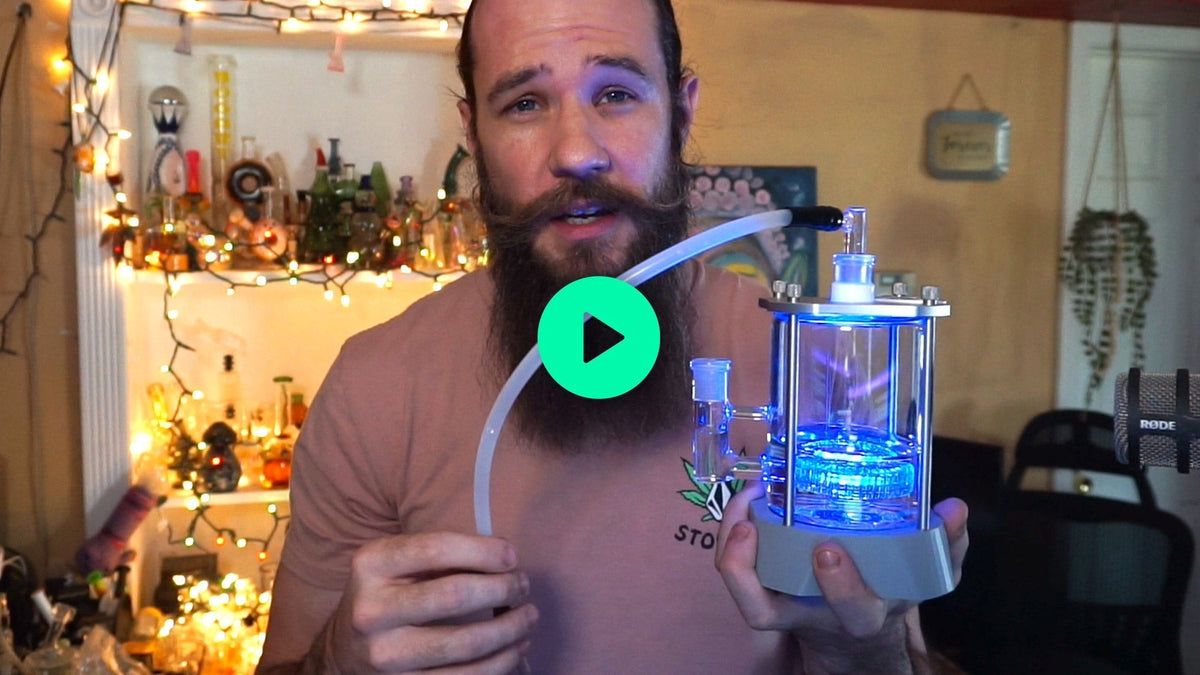Explore the rugged hybrid design of the Caged Beast Water Pipe in this review from our pal <a href="/problystoned/">max cole</a>. See its performance with smoking, dabbing, and ball vaporizers. Experience its bold versatility. Grab yours at The Stash Shack. #CagedBeast #TheStashShack