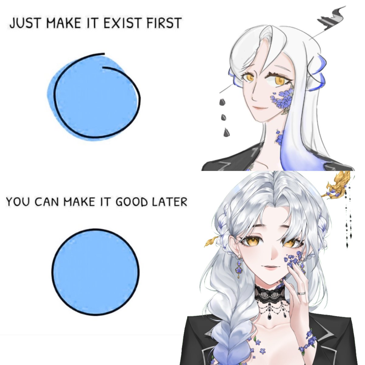 kamireiV's tweet image. 🥺ดีไซน์กันไว้ตั้งแต่ต้นปี 2024 ในที่สุดก็สำเร็จจนได้เนอะ
ดีจัย ทุกวันนี้นั่งย้อนไลฟ์ตัวเองก็มีความสุขค่ะ เวลาขยับ เวลาพูดเหมือนแมวตาแป๋ว น่ารักมากๆ เลย ฮือ Y///Y 🪻❤️