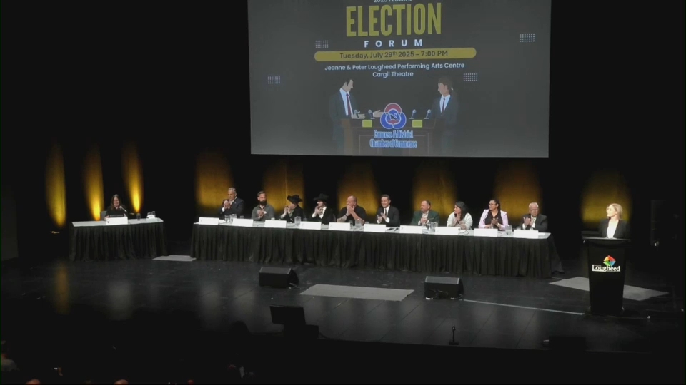 LIVE: Pierre Poilievre, nine other candidates face off in byelection debate 
➡️ow.ly/6zYJ50Wx6ow

EN DIRECT : Pierre Poilievre et neuf autres candidats débattent dans le cadre de la partielle
➡️ow.ly/cjNG50Wx6ox

#cdnpoli | #polcan
