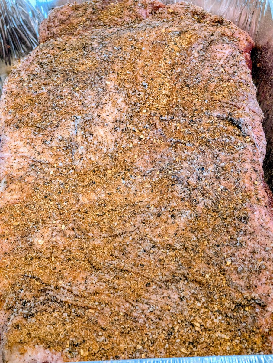 Rudolf Marusic (@rudolfmarusic) on Twitter photo "Check out this massive brisket seasoned with <a href="/DadsSeasonings/">Dad’s Seasonings</a> Tres Padres Brisket Rub! Ready to smoke to perfection. #Brisket #BBQ #DadsSeasonings” "Check out this massive brisket seasoned with <a href="/DadsSeasonings/">Dad’s Seasonings</a> Tres Padres Brisket Rub! Ready to smoke to perfection. #Brisket #BBQ #DadsSeasonings”