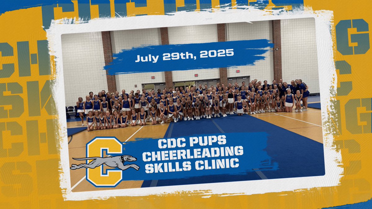 Always a fun time training and mentoring our Pups cheerleading program🐾📣 These teams put in the work 💪today stunting. New skills ☑️ cleaning up technique ☑️ We can’t wait to see you again. #gohounds #GRIP #carmelcheerfamily