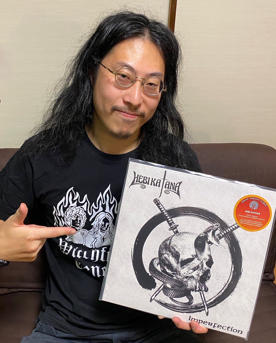 Hebi Katanaの4thアルバム”Imperfection”楽しんでいただけたら嬉しいです！
皆さんのお気に入りの曲は何でしょうか。

ライブでも新曲をガンガン演奏する予定ですので、引き続きよろしくお願いいたします‼︎