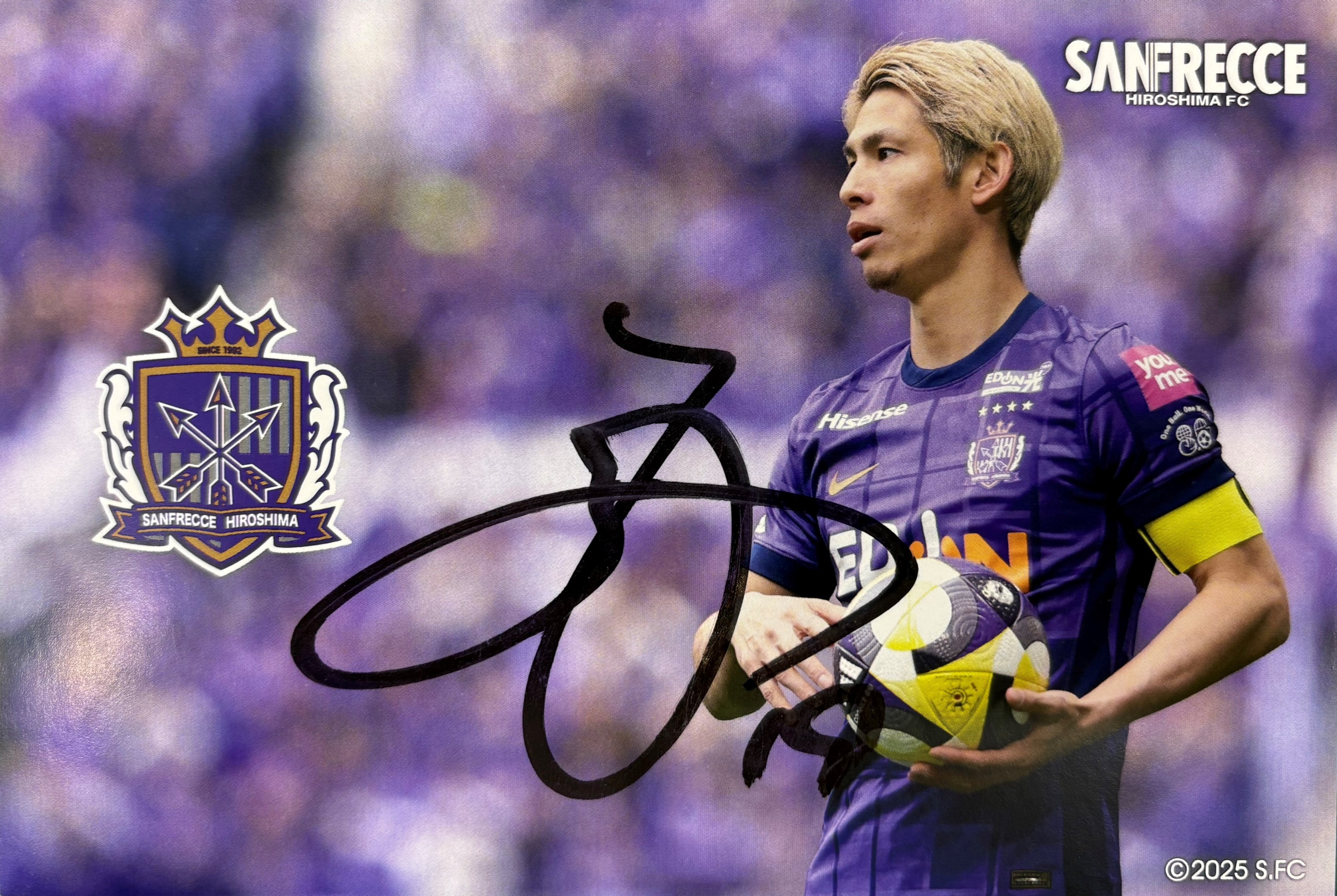 10,000円お値下げ&毎日お値下げ中❗️ジュビロ選手サイン入り写真フレーム サンフレッチェ広島【公式】 on X: 