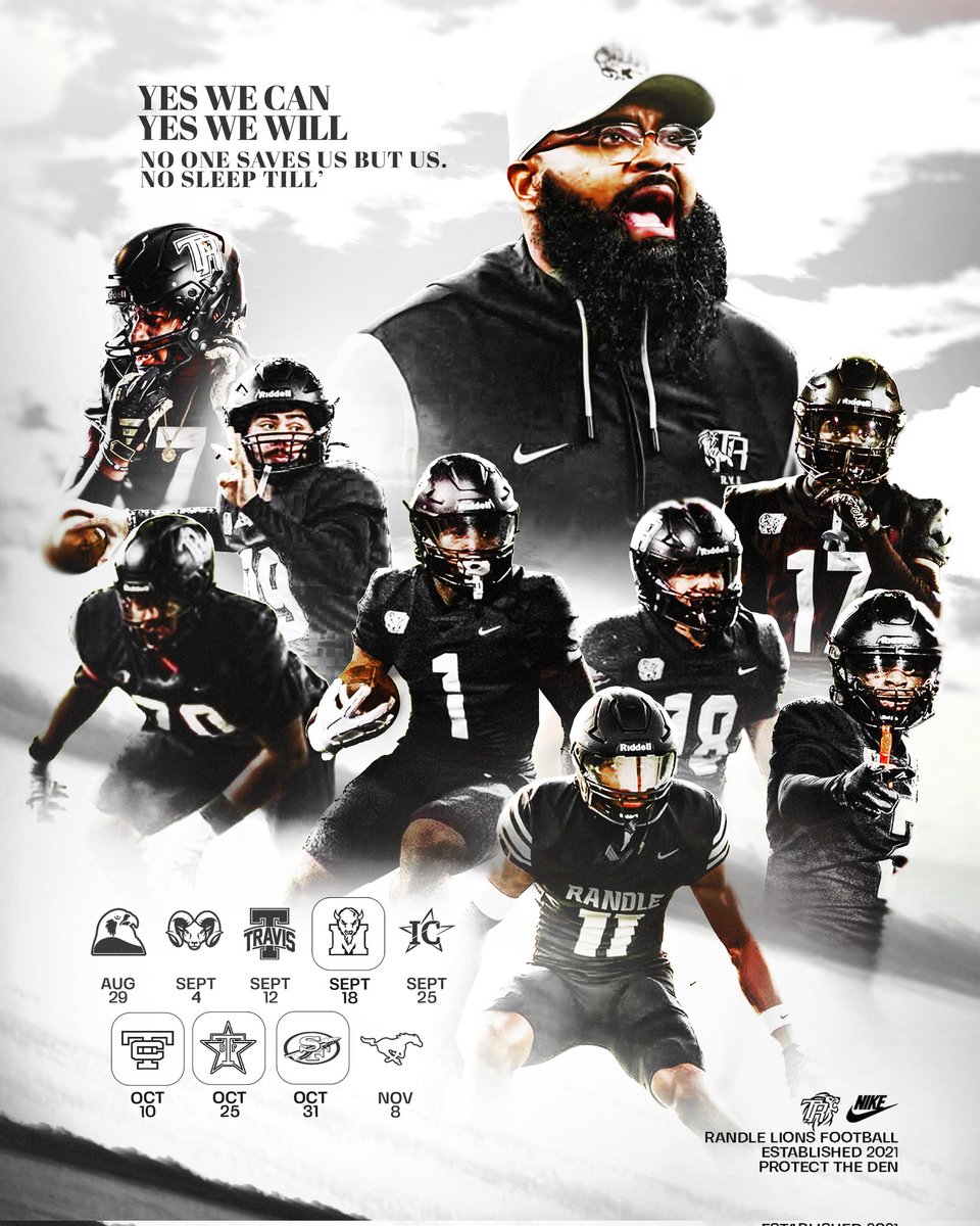 #nodayzoff (@brianrandle40) on Twitter photo Yes we can!!! YES WE WILL!!! <a href="/RandleFootball/">TRHS Lions Football</a> <a href="/RandleHS/">Randle High School</a> Eyes 👀 on the prize fellas!! #StillRVE #FOCUS #16WEEKS #NOSLEEPTIL Yes we can!!! YES WE WILL!!! <a href="/RandleFootball/">TRHS Lions Football</a> <a href="/RandleHS/">Randle High School</a> Eyes 👀 on the prize fellas!! #StillRVE #FOCUS #16WEEKS #NOSLEEPTIL
