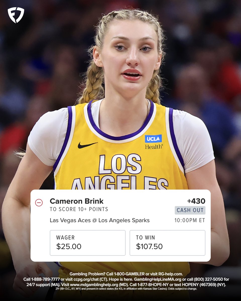 Cam Brink is back 👏 Does she score more than 10 points in her season debut  tonight? #WNBA