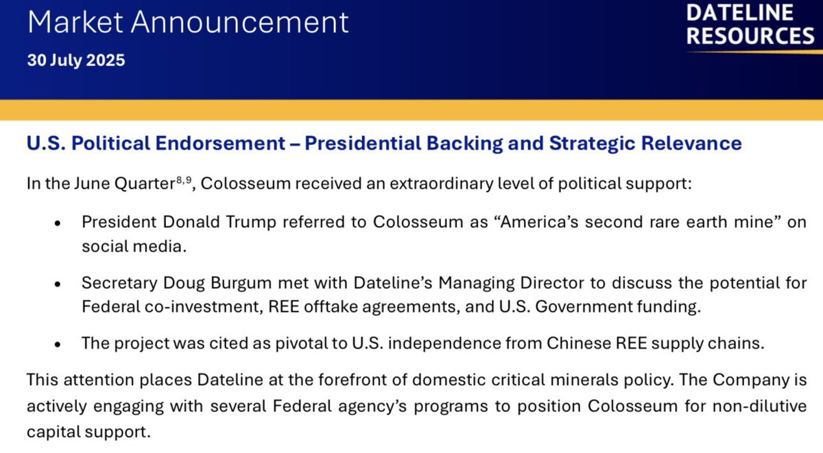 $DTREF Read Closely!