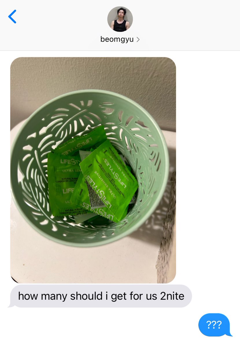 fairysong313's tweet photo. condom day? | 🔞 sgyu au

bg has a weekly ritual of sending his friends a picture of the condom basket at his therapists office and flirting with them. scratch that, he’s only doing it to sb? but sb is pretty sure bg isn’t even gay… https://t.co/QAoIDXimC9