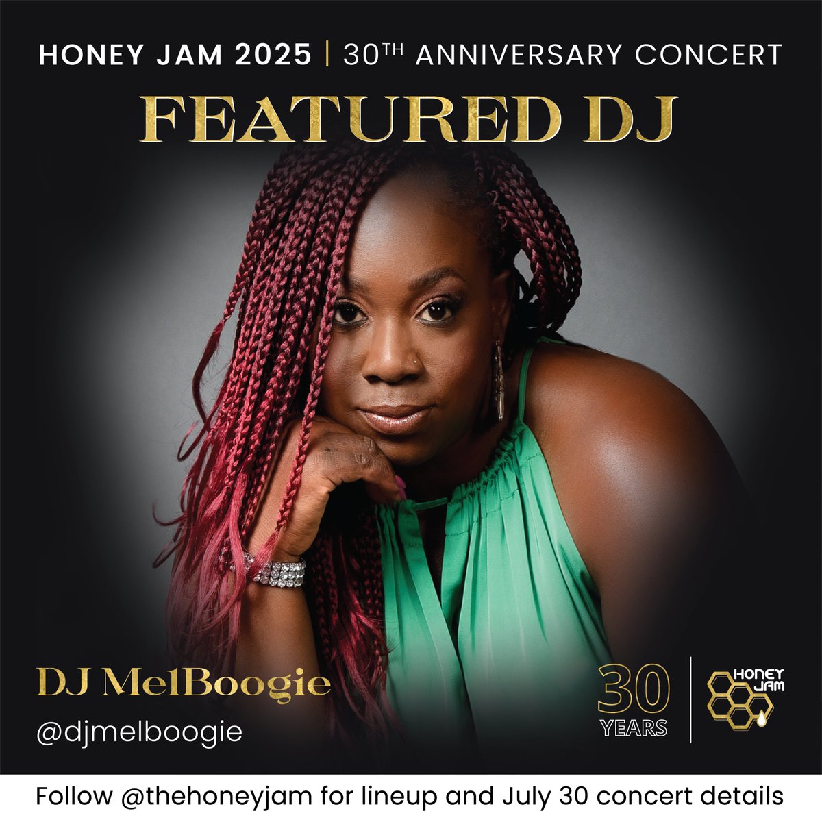 🎧 DJ MelBoogie — 30 years of Honey Jam excellence 💛
🎙 First big show = Honey Jam 1995
📻 Radio icon + Polaris Prize judge
🎧 Shared stages w/ Lauryn Hill, Snoop, Wu-Tang
💿 Founder of Black Music Brunch
🎟 See her at #HoneyJam2025: bit.ly/HoneyJam2025Ti…