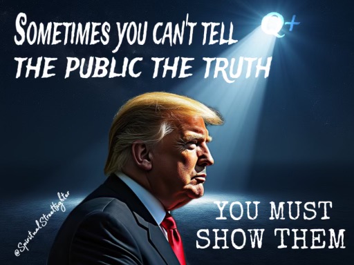 Sometimes You Can't Tell The Public The Truth. You Must Show Them.