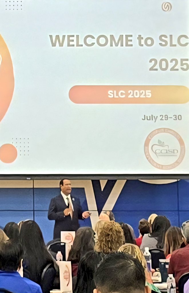 Arredondo_CHS's tweet image. &quot;Unleash Potential.&quot; That&apos;s the theme of #SLC2025, and our leadership team has Student Success in clear focus! A great Day 1 with Team-Tigers! #SquadGoals #TPND @CCISD 💪🏽🐅📈