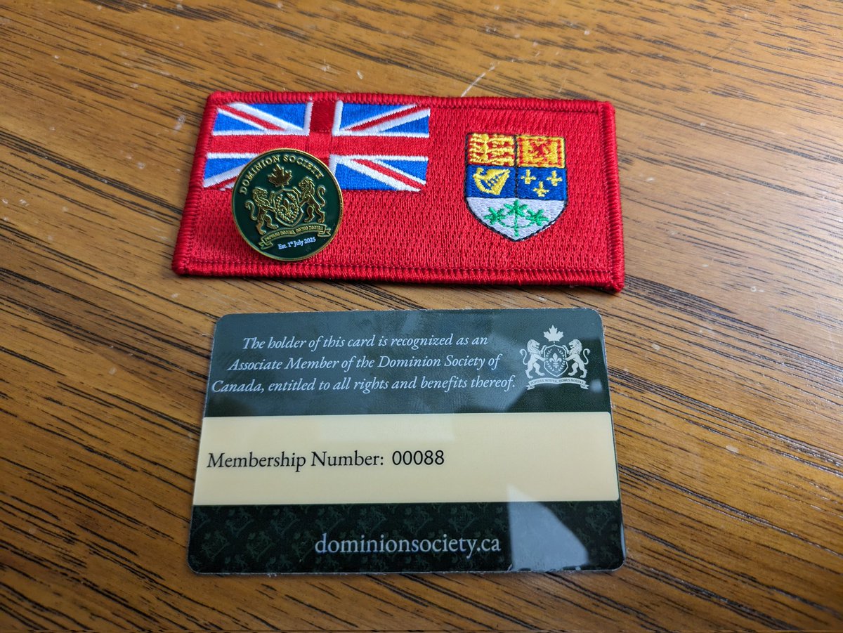 ◽⨁ The Ferryman's Toll ⨁◽ (@ferryman4747) on Twitter photo Just got my membership card from <a href="/DominionSoc/">Dominion Society of Canada</a>
If you're a Canadian Nationalist and Remigration enthusiast, why haven't you joined yet? Just got my membership card from <a href="/DominionSoc/">Dominion Society of Canada</a>
If you're a Canadian Nationalist and Remigration enthusiast, why haven't you joined yet?
