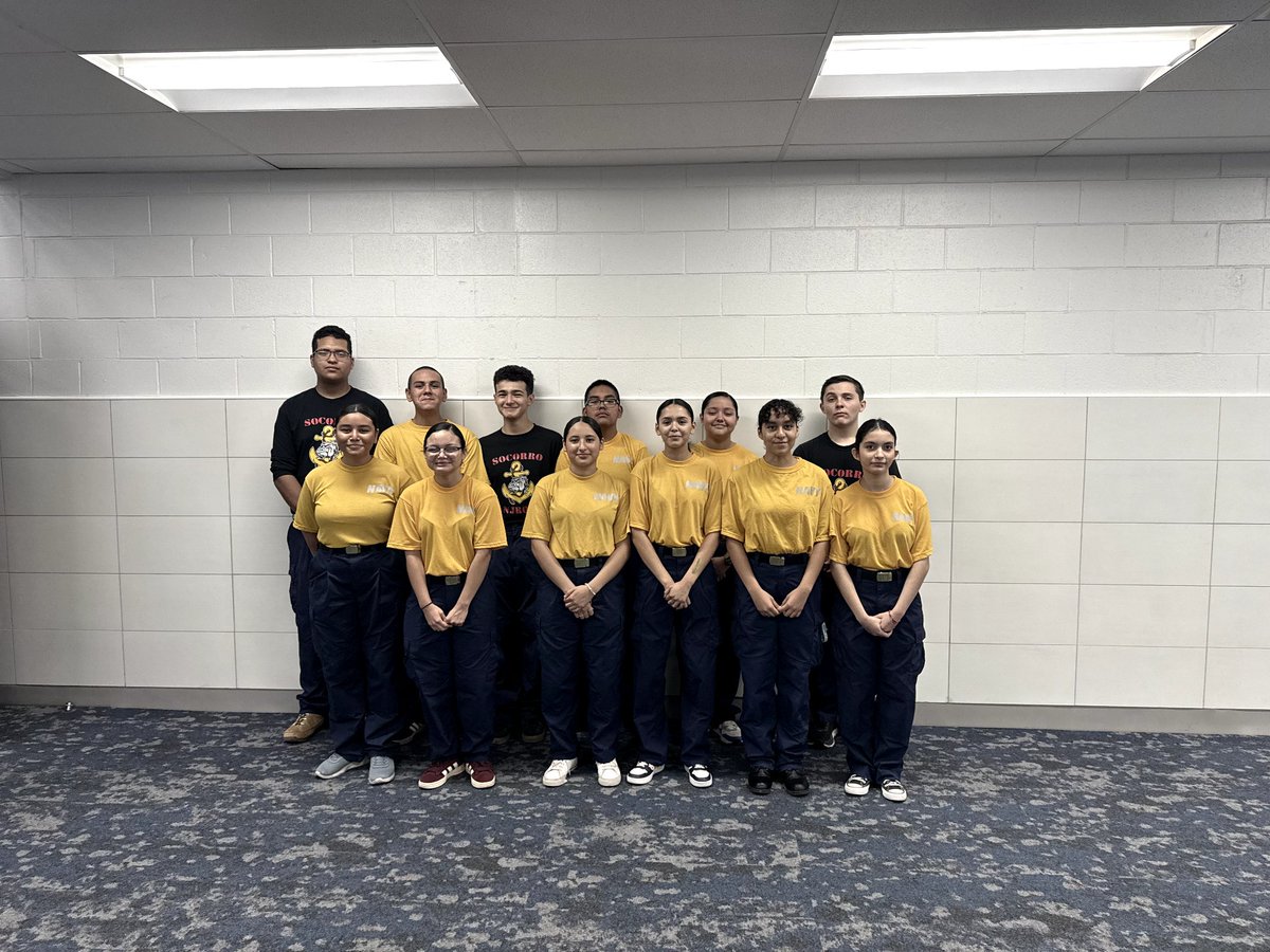 I see my cadets and the first thing that comes to mind is "Unwavering Support." Thank you again for assisting us with 2nd Annual Socorro High School Feeder Pattern Conference. #TeamSISD