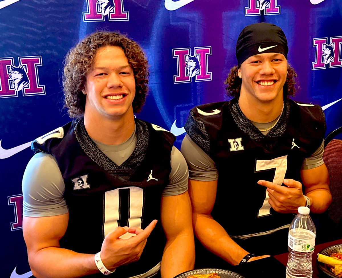 Kevin McCabe (@kevinmccabe987) on Twitter photo Boomer Sooners x 2! <a href="/CUSDAthletics/">CUSDAthletics</a> media day and <a href="/Husky_Football7/">HamiltonHuskyFootball</a> LBs <a href="/NikoJandreau/">Niko Jandreau</a> and twin brother <a href="/beau_jandreau/">Beau Jandreau</a> <a href="/OU_Football/">Oklahoma Football</a> commits all smiles Boomer Sooners x 2! <a href="/CUSDAthletics/">CUSDAthletics</a> media day and <a href="/Husky_Football7/">HamiltonHuskyFootball</a> LBs <a href="/NikoJandreau/">Niko Jandreau</a> and twin brother <a href="/beau_jandreau/">Beau Jandreau</a> <a href="/OU_Football/">Oklahoma Football</a> commits all smiles