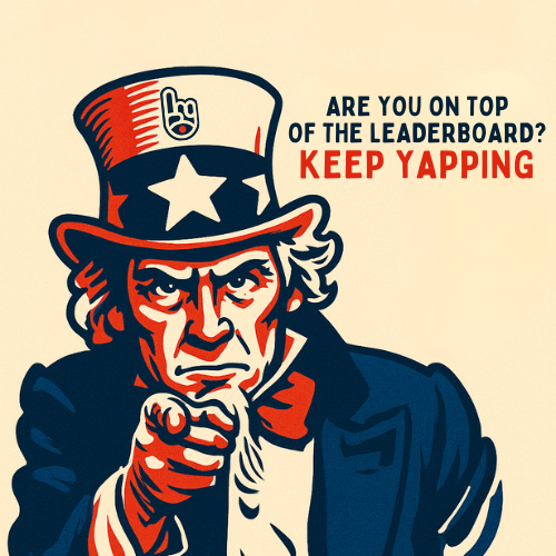 👀 Are you on top of the TrueSight Leaderboard?

If not yet…

🗣️ Keep yapping. Keep earning.

Every post counts. Let’s clean the feed — one yap at a time.
