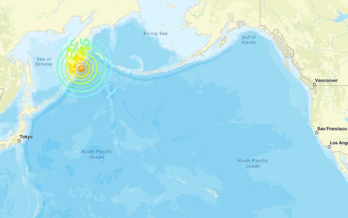 WORLD'S BIGGEST QUAKE IN 14 YEARS