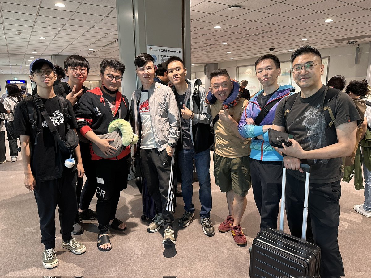 台灣選手全部同時出發！
先預祝我們全體順利