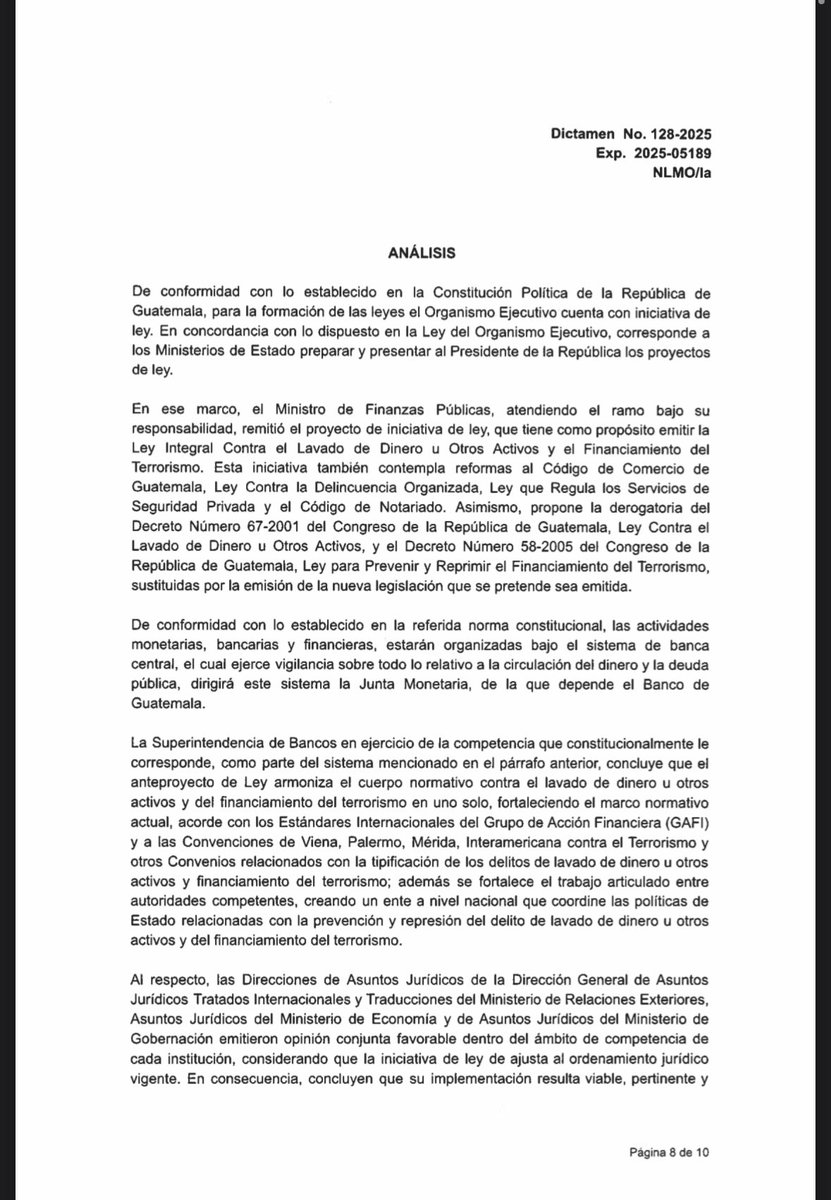 HILO 🪡🧵 4/31

Impone obligaciones a contratistas, proveedores, notarios, ONG, artistas, arrendadores, cripto-operadores, y más, SIN CRITERIOS TÉCNICOS ni límite proporcional. 

Afecta la igualdad (Art. 4 CN).