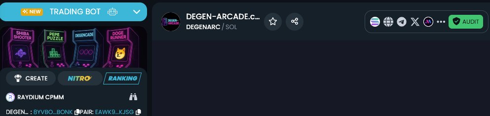 Dextools has been Updated:

dextools.io/app/en/solana/…

#DEGENARC 
8YVBoYzjrBncNXeRozCf2uq6nTtP5M4GKDHpu3uSbonk