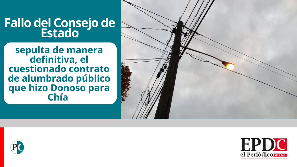 La Procuraduría General de la Nación logra la nulidad absoluta de la concesión con Iluminaciones de la Sabana S.A.S. por graves irregularidades en la selección del contratista. El municipio tiene 10 meses para garantizar el servicio.

Nota en: bit.ly/44SC89p

#epdc