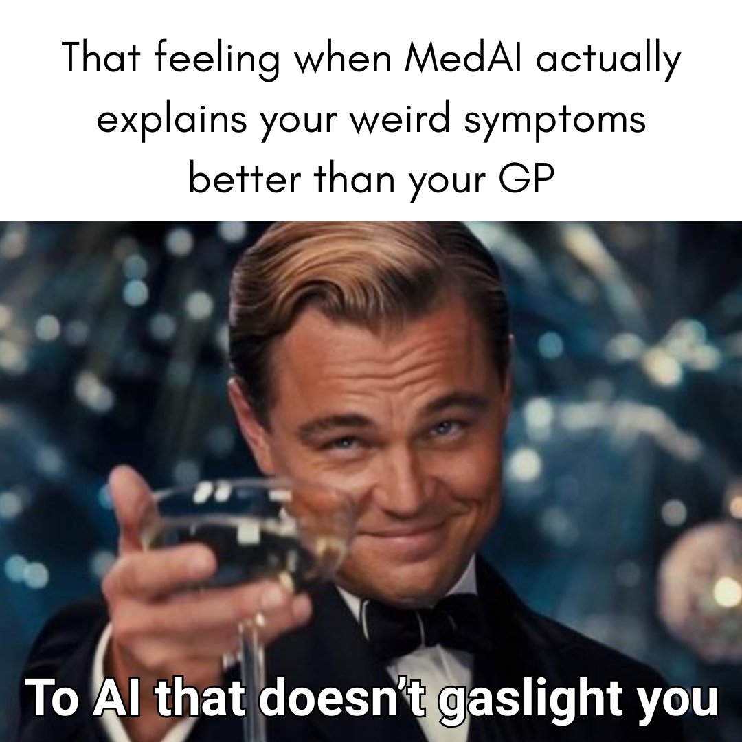 LLMxDoc's tweet image. Health data isn’t just symptoms — it’s history, meds, lifestyle, emotions.

AI models need that full context to avoid dangerous oversights.

MedAI integrates all these inputs dynamically, updating as new info arrives.

#DecentalizedHealth #AIForGood #MedAIRevolution