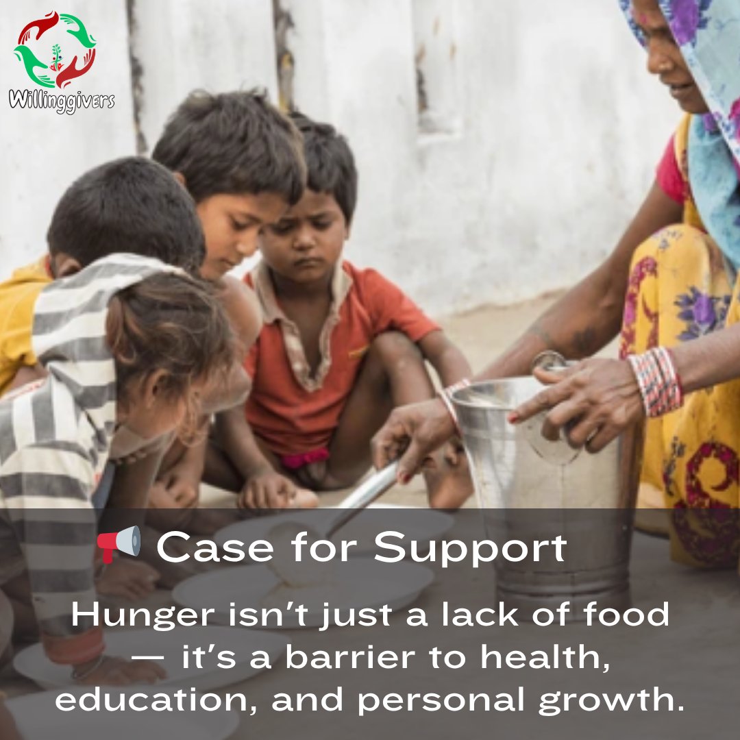 willinggivers's tweet photo. Providing access to nourishing food creates positive ripple effects:
Improved Mental Focus &amp; Productivity: Well-fed individuals concentrate better and are more successful at school and work.
#give #support #hunger #charity #be a #willinggivers https://t.co/CHgGnHADEv