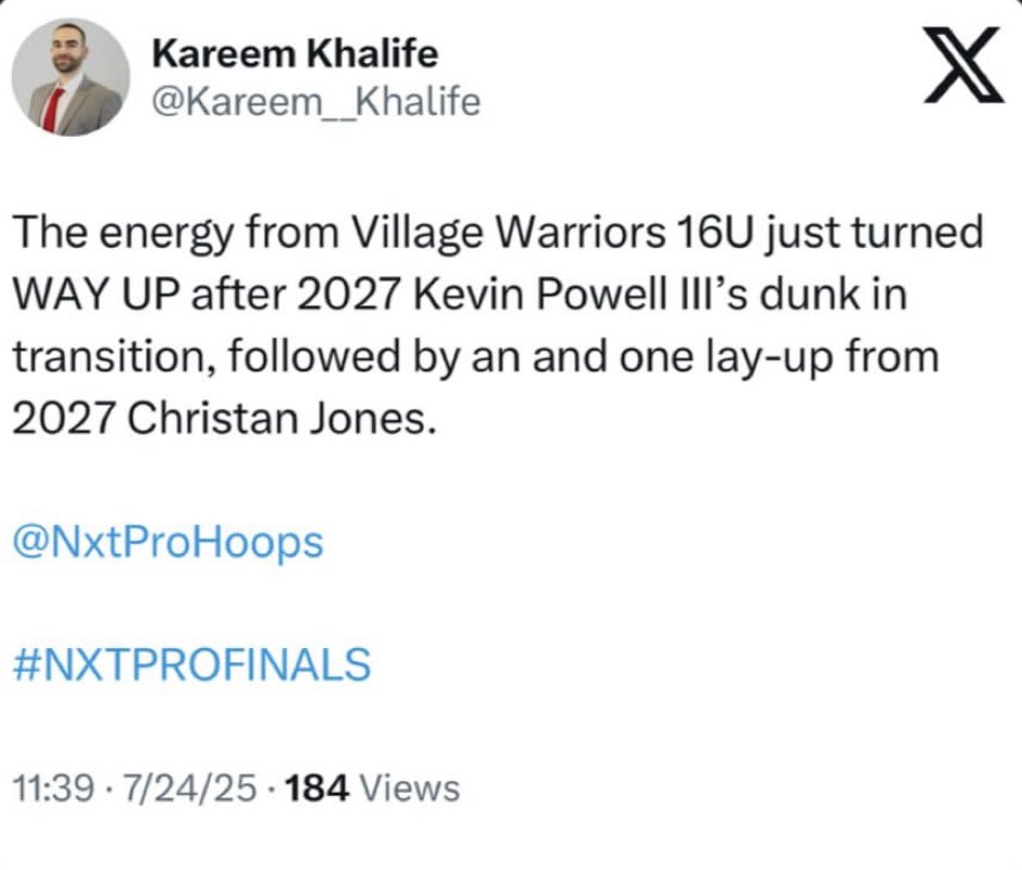 Independence HS (NC) Boy's Basketball Program (@indybball1967) on Twitter photo 2027 6’5 Forward KEVIN POWELL II <a href="/KevinPowell27_/">Kevin powell III</a> is one to watch this upcoming season! ELITE ATHLETE!!! <a href="/TvWarriors704/">The Village Warriors</a> #IndyHoops💪🏽🏀 <a href="/Kareem__Khalife/">Kareem Khalife</a> <a href="/NxtProHoops/">NXTPRO Hoops</a> 2027 6’5 Forward KEVIN POWELL II <a href="/KevinPowell27_/">Kevin powell III</a> is one to watch this upcoming season! ELITE ATHLETE!!! <a href="/TvWarriors704/">The Village Warriors</a> #IndyHoops💪🏽🏀 <a href="/Kareem__Khalife/">Kareem Khalife</a> <a href="/NxtProHoops/">NXTPRO Hoops</a>