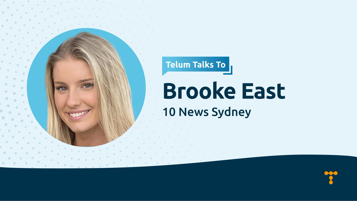 10 News Sydney’s Brooke East on her journey into sports journalism, covering women’s sport, prepping for major events, and why fresh details matter. Plus: her dream chats with Simone Biles and LeBron James.

Read on Telum Media (available after login): hubs.la/Q03zsdlD0