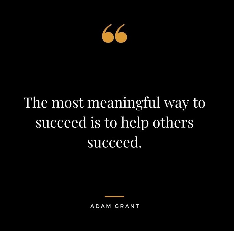 Spread positivity by lifting others up. Helping someone succeed creates a ripple effect of joy and growth. Your kindness can change lives. Together, we can build a brighter future.

Happy Morning...