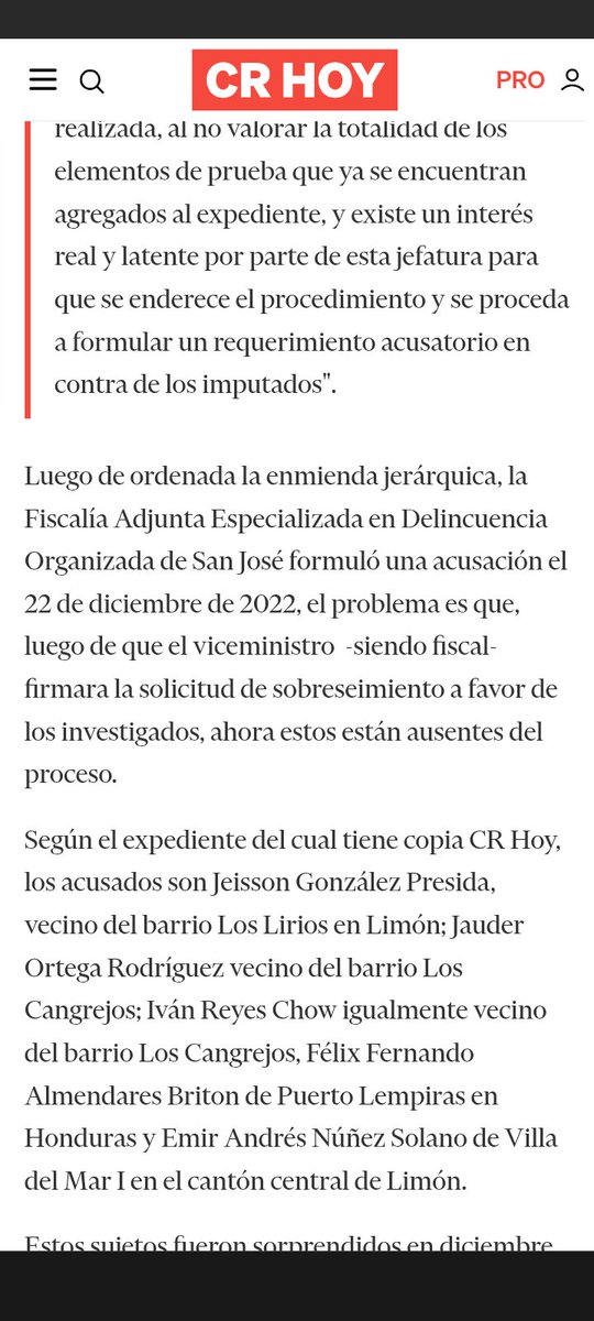 ROBERTO JOSÉ OROZCO (@robertojosoroz8) on Twitter photo No hay excusa ni justificación alguna. Jiménez Steller no puede seguir en su cargo. Es muy evidente que actuó de manera ilegal y corrupta. Todo se puede ver en el expediente judicial del caso aludido. <a href="/RodrigoChavesR/">Rodrigo Chaves</a> tiene un alacrán en su camisa. Él verá si dejan que lo pique. No hay excusa ni justificación alguna. Jiménez Steller no puede seguir en su cargo. Es muy evidente que actuó de manera ilegal y corrupta. Todo se puede ver en el expediente judicial del caso aludido. <a href="/RodrigoChavesR/">Rodrigo Chaves</a> tiene un alacrán en su camisa. Él verá si dejan que lo pique.