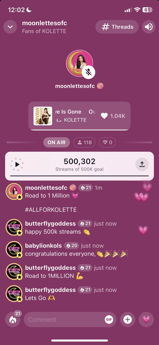 yylfrettub00's tweet photo. Congrats Moonlettes &amp; Shippers 👏
Thankyou sa lahat ng nag-stream , Thank you din sa masisipag natin na DJs &amp; Admins 🫶 https://t.co/KGPdO4c9i4