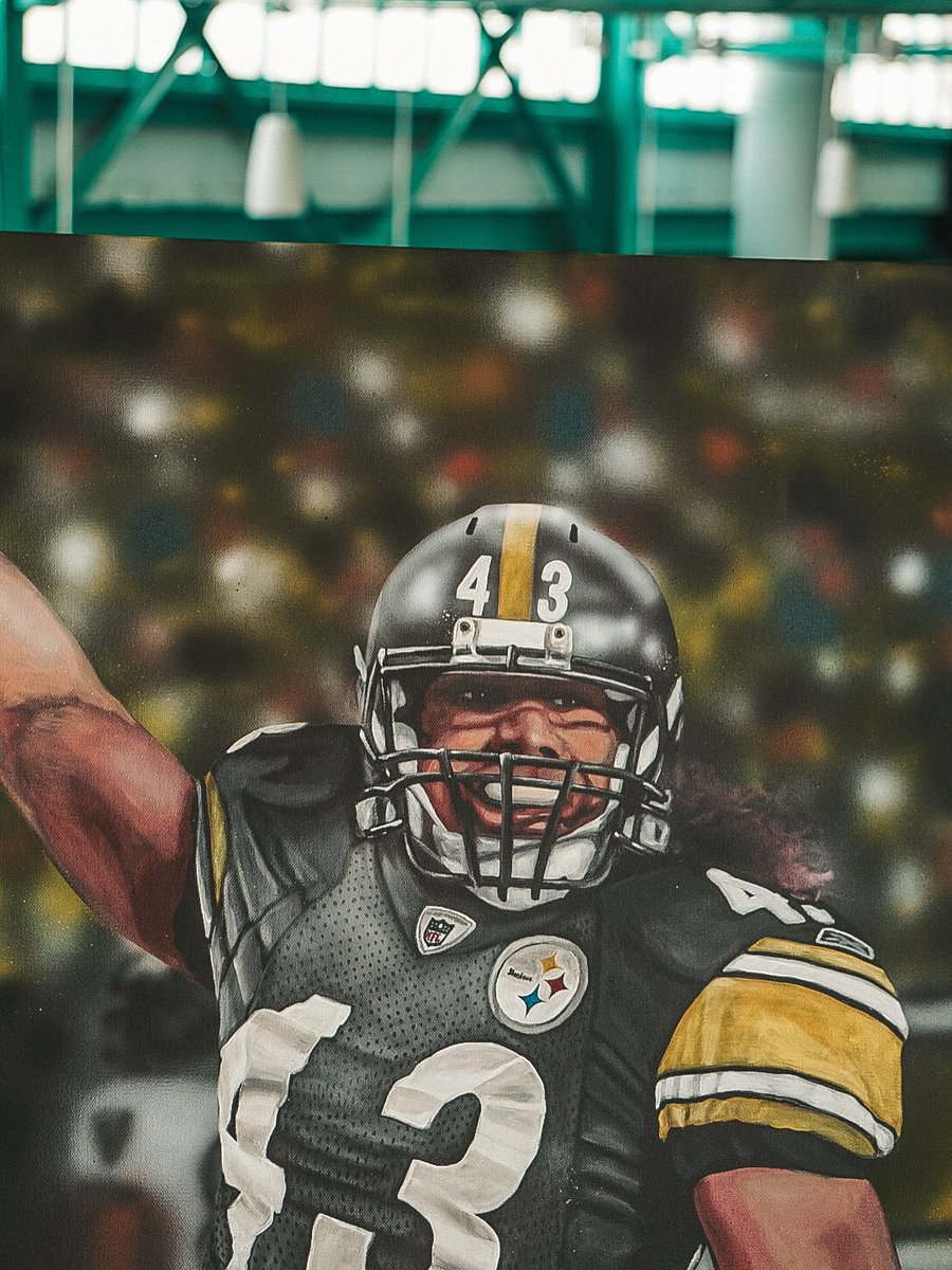 vc2art (@vc2art) on Twitter photo There is nobody quite like Troy š
Art by: <a href="/vinniecandelore/">Vincent (Vinnie) Candelore Jr.</a> šØ
Acrylic Paint on Canvas
<a href="/tpolamalu/">Troy Polamalu</a> ā <a href="/steelers/">Pittsburgh Steelers</a> There is nobody quite like Troy š
Art by: <a href="/vinniecandelore/">Vincent (Vinnie) Candelore Jr.</a> šØ
Acrylic Paint on Canvas
<a href="/tpolamalu/">Troy Polamalu</a> ā <a href="/steelers/">Pittsburgh Steelers</a>
