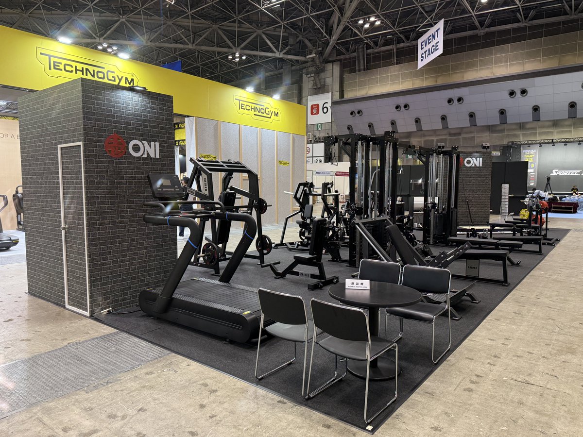 ONIbukiya's tweet image. ONI 2025スポルテックブース番号E6-25-24で皆様のご来場お待ちしております。

本日は12時から16時まで小早川さんのギア解説がございます。

13時頃から金子選手がデッドリフト300kgを披露したくてしょうがないようですので是非お立ち寄りください！