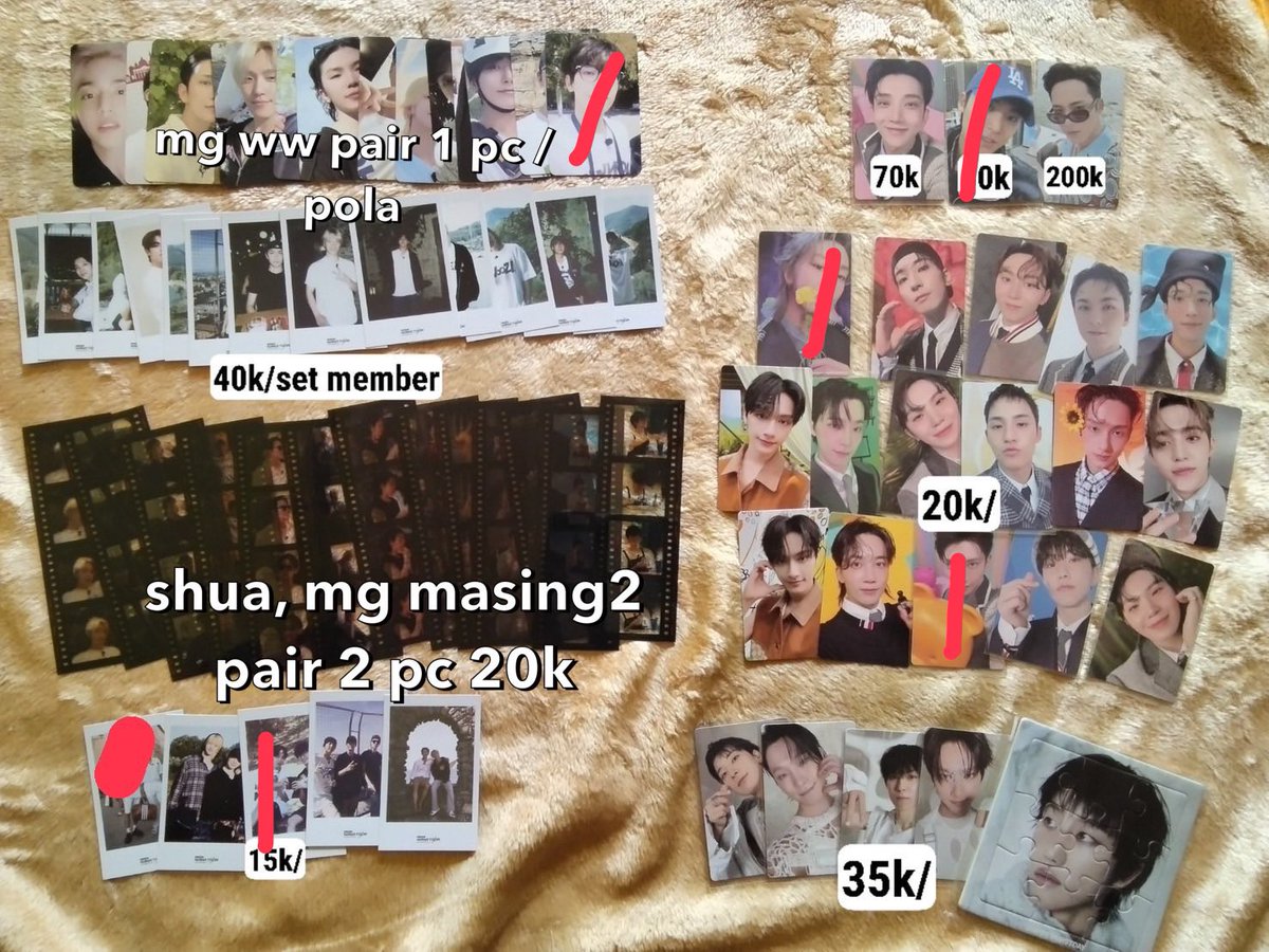 HugSelle's tweet image. halo aku openshare ini ya, sisanya boleh satuan kecuali yg shua mg. kalo minat bisa dm, ada go trusted svt only line