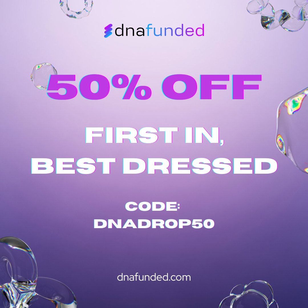 CODE DROP ALERT! 50% OFF 

We're dropping an exclusive 50% off for the community.

Use code DNADrop50 for 5k, 10k, or 25k 1-Phase Challenges. 

Only 15 total uses. First come, first served, so act fast!